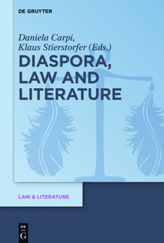 Hardcover Diaspora, Law and Literature Book