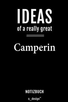 Notizbuch für Camper / Camperin: Originelle Geschenk-Idee [120 Seiten  liniertes blanko Papier] (German Edition)