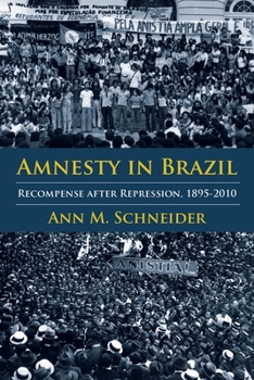 Hardcover Amnesty in Brazil: Recompense After Repression, 1895-2010 Book