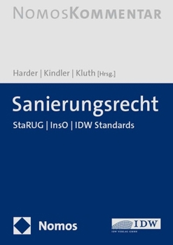 Hardcover Sanierungsrecht: Starug U Inso [German] Book