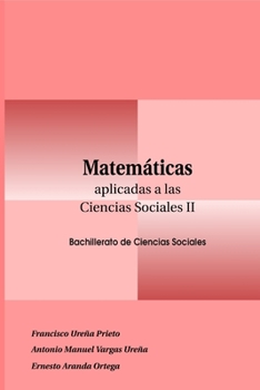 Paperback Matemáticas Aplicadas a las Ciencias Sociales II [Spanish] Book