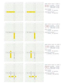 Paperback Fifty Scrabble Box Scores Games 4201-4250 Book