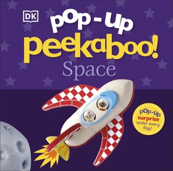 Paperback Pop-Up Peekaboo! Space Book