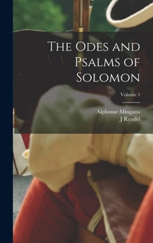Hardcover The Odes and Psalms of Solomon; Volume 1 [Syriac] Book