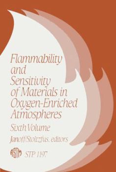 Hardcover Flammability and Sensitivity of Materials in Oxygen-Enriched Atmospheres: Stp 1197 Book