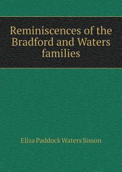 Reminiscences of the Bradford and Waters Families