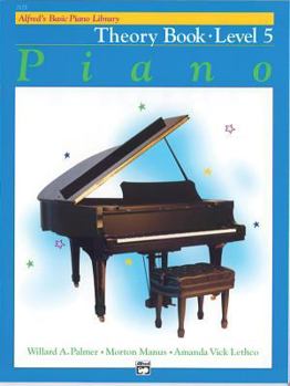 Paperback Alfred's Basic Piano Library Theory, Bk 5 Book