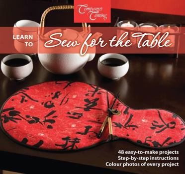 Spiral-bound Learn to Sew for the Table Book
