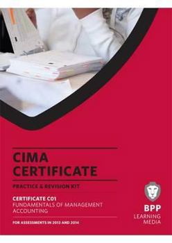 Paperback CIMA - Fundamentals of Management Accounting: Practice and Revision Kit Book