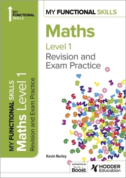 Paperback Hodder Education My Functional Skills Revision and Exam Practice for Maths Level 1. Book