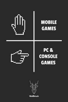 Mobile Games Console Games: A5 Dotted Grid Journal | Skizzenbuch | Sketchbook | Notizenbuch | Notizbuch | Kreativbuch | Zeichenbuch | Weißhirsch | ... Männer, Frauen und Kinder (German Edition)