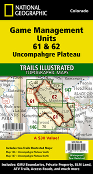 Map Uncompahgre Plateau Gmu [Map Pack Bundle] Book