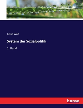 Paperback System der Sozialpolitik: 1. Band [German] Book