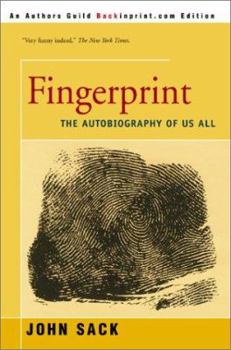 Paperback Fingerprint: The Autobiography Of Us All Book