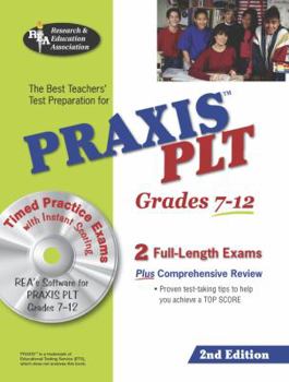 Paperback Praxis PLT: Grades 7-12 [With CDROM] Book