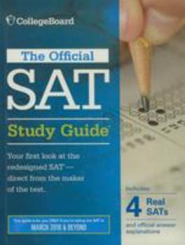 Library Binding Official SAT Study Guide: 2016 Edition Book