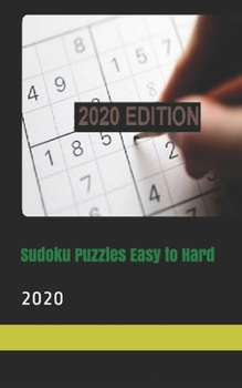 Paperback Sudoku Puzzles Easy to Hard BOOK-S U D O K O: 2020 Book