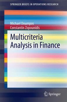 Paperback Multicriteria Analysis in Finance Book