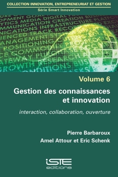 Paperback Gestion des connaissances et innovation [French] Book