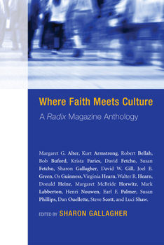 Hardcover Where Faith Meets Culture Book