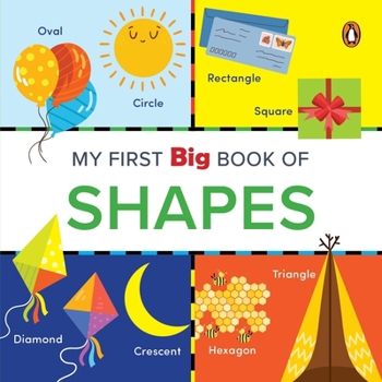 Board book My First Big Book of Shapes: Illustrated Board Book of Shapes for Preschool Kids, Toddlers Book for 1+ [Penguin Early Learning Series] Book
