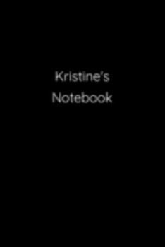 Paperback Kristine's Notebook: Notebook / Journal / Diary - 6 x 9 inches (15,24 x 22,86 cm), 150 pages. Book