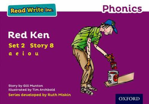 Paperback Read Write Inc. Phonics: Red Ken (Purple Set 2 Storybook 8) Book
