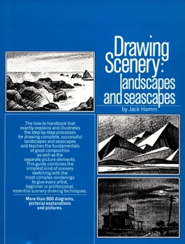 Paperback Drawing Scenery: Landscapes and Seascapes Book