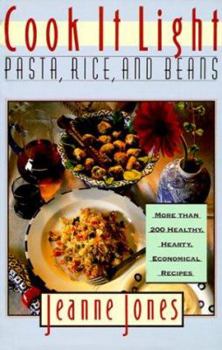 Paperback Cook It Light: Pasta, Rice, and Beans Book