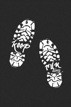 Paperback Keep running: 6x9 Jogging - lined - ruled paper - notebook - notes Book