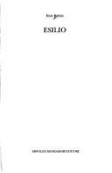 Paperback Esilio (Italian Edition) [Italian] Book