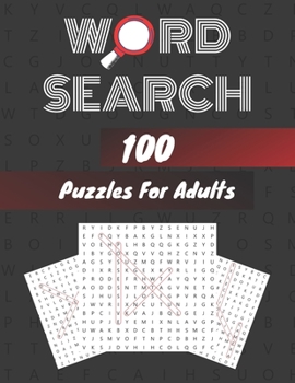 Paperback Word Search 100 Puzzles For Adults Large Print Edition: Word Search Book For Adults [Large Print] Book