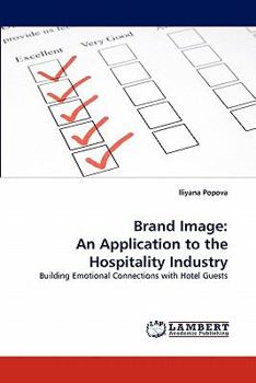 Paperback Brand Image: An Application to the Hospitality Industry Book