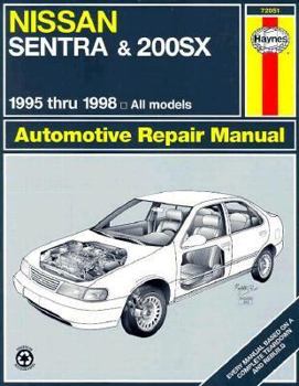 Paperback Nissan Sentra & 200SX: '95 Thru '98 Book