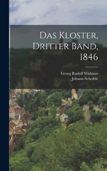Hardcover Das Kloster, Dritter Band, 1846 [German] Book