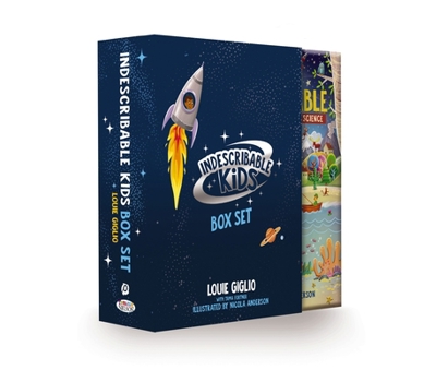 Hardcover Indescribable Kids Box Set with Poster (Indescribable, How Great Is Our God, the Wonder of Creation): Includes 3 Devotionals about God and Science! Book