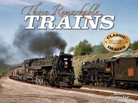 Calendar Cal 2020-Those Remarkable Trains Wall Book