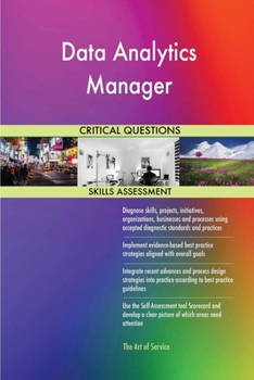 Paperback Data Analytics Manager Critical Questions Skills Assessment Book