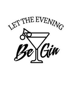 Paperback Notebook: Gin Drunk Alcohol Pun Funny Gift 120 Pages, 6X9 Inches, Blank Book