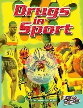 Spiral-bound Drugs in Sport Fast Lane Turquoise Non-Fiction Book