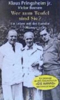Paperback Wer zum Teufel sind Sie? Ein Leben mit der Familie Mann [German] Book