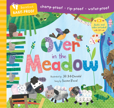 Paperback Barefoot Baby-Proof: Over in the Meadow Book