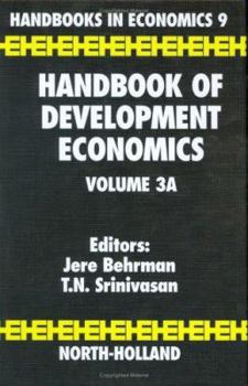 Hardcover Handbook of Development Economics: Volume 3a Book