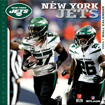 Calendar New York Jets 2024 12x12 Team Wall Calendar Book