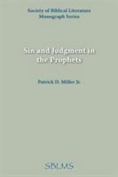 Paperback Sin and Judgment in the Prophets Book