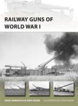 Paperback Railway Guns of World War I Book