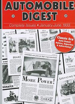 Paperback Automobile Digest: Complete Issues: January-June 1933 Book