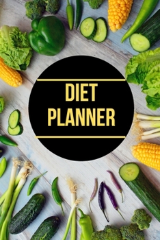 Paperback Diet Planner: Goal Tracker-Meal Journal - For Your Diet, Health, Habits, Activities And Excercises - 12 Week- 3 Month- 90 Days (6 x Book