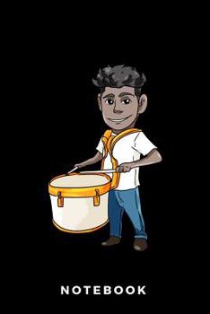 Paperback Notebook: Snare Drum Player Book