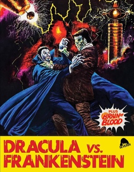 Blu-ray Dracula Vs. Frankenstein  /  Brain Of Blood Book